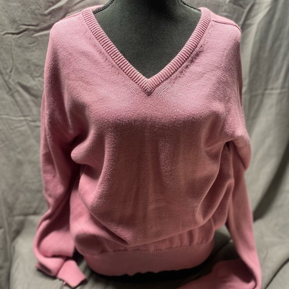 2 VTG Findochty Bay Street Sea Island Cotton Sweaters sz L Men’s or Women’s - Picture 8 of 13